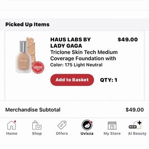 Haus Labs By Lady Gaga Triclone Skin Tech Foundation - Light Neutral
